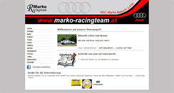 Desktop Screenshot of marko-racingteam.at
